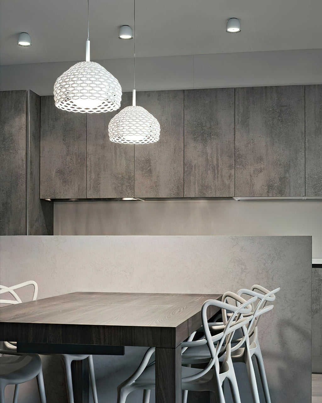 Hadreneth Plastic Pendant Light-Moonnatur