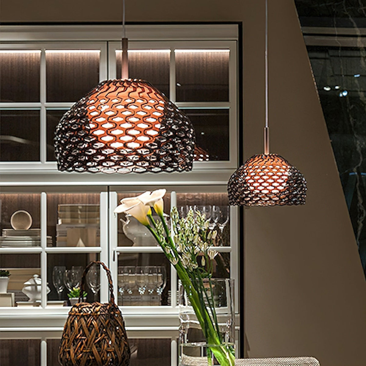 Hadreneth Plastic Pendant Light-Moonnatur