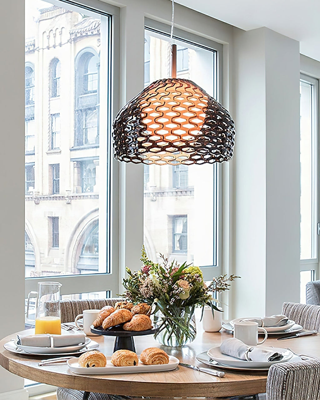 Hadreneth Plastic Pendant Light-Moonnatur