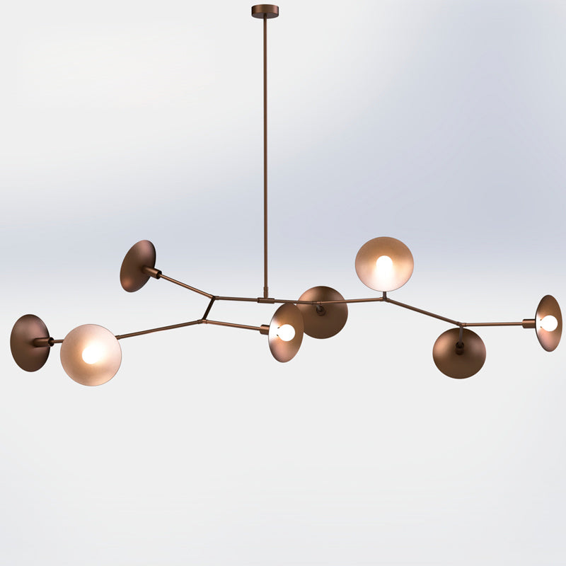 Baldenley Glass Chandelier-Moonnatur