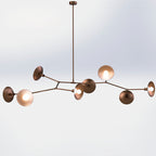 Baldenley Glass Chandelier-Moonnatur
