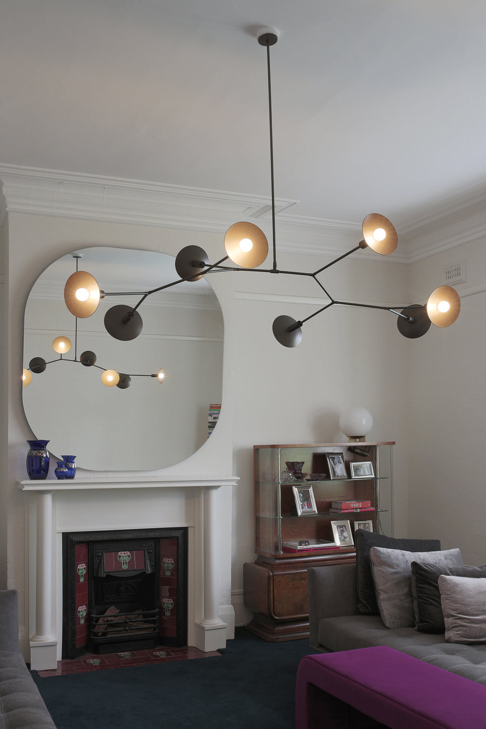 Baldenley Glass Chandelier-Moonnatur