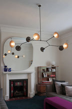 Baldenley Glass Chandelier-Moonnatur