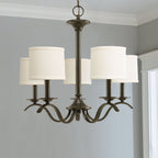 Avrenden Fabric Chandelier-Moonnatur