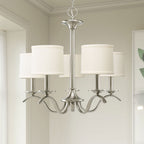 Avrenden Fabric Chandelier-Moonnatur