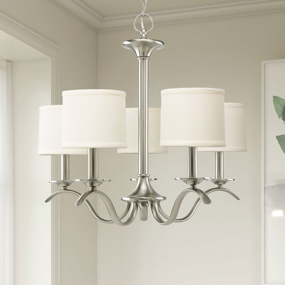 Avrenden Fabric Chandelier-Moonnatur