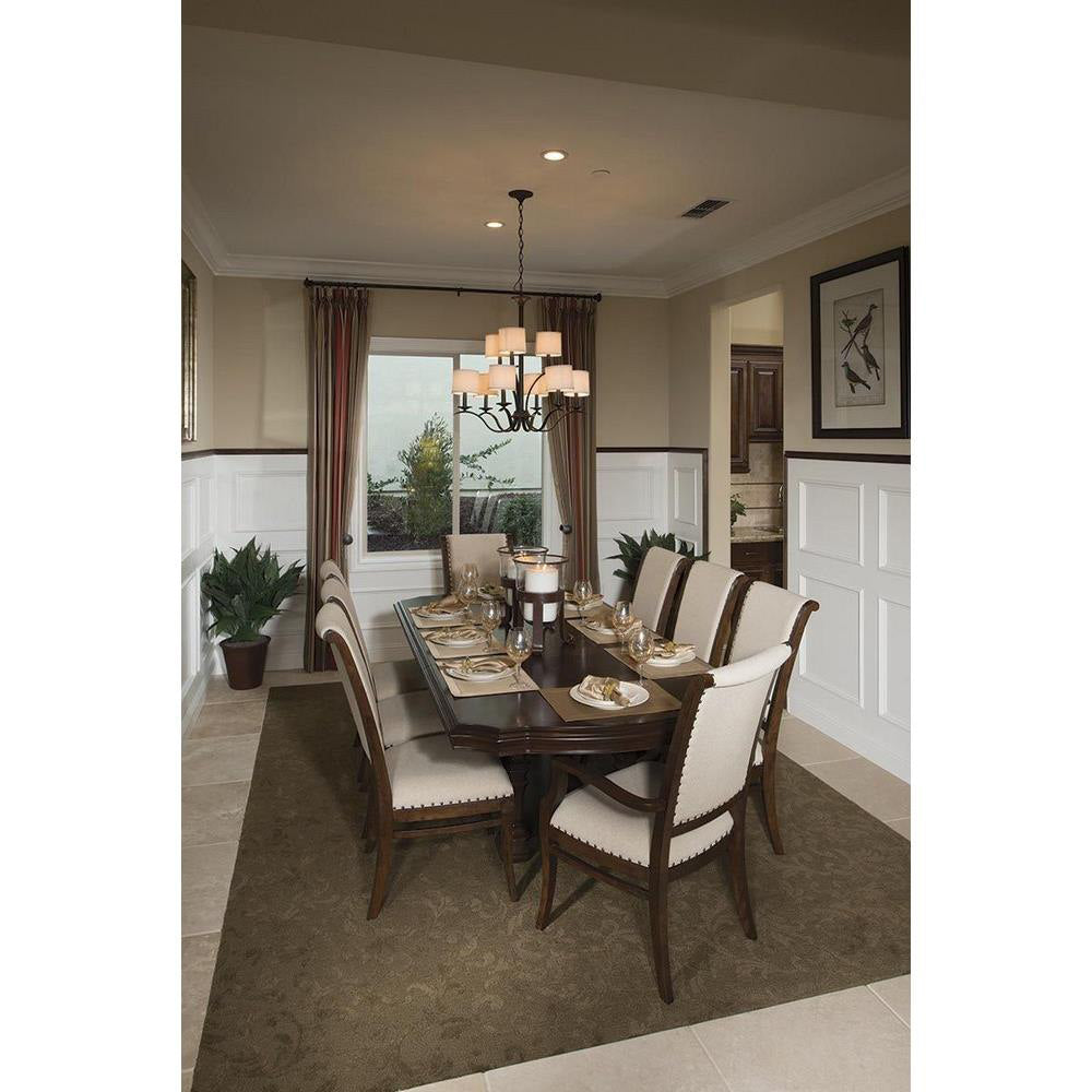 Avrenden Fabric Chandelier-Moonnatur