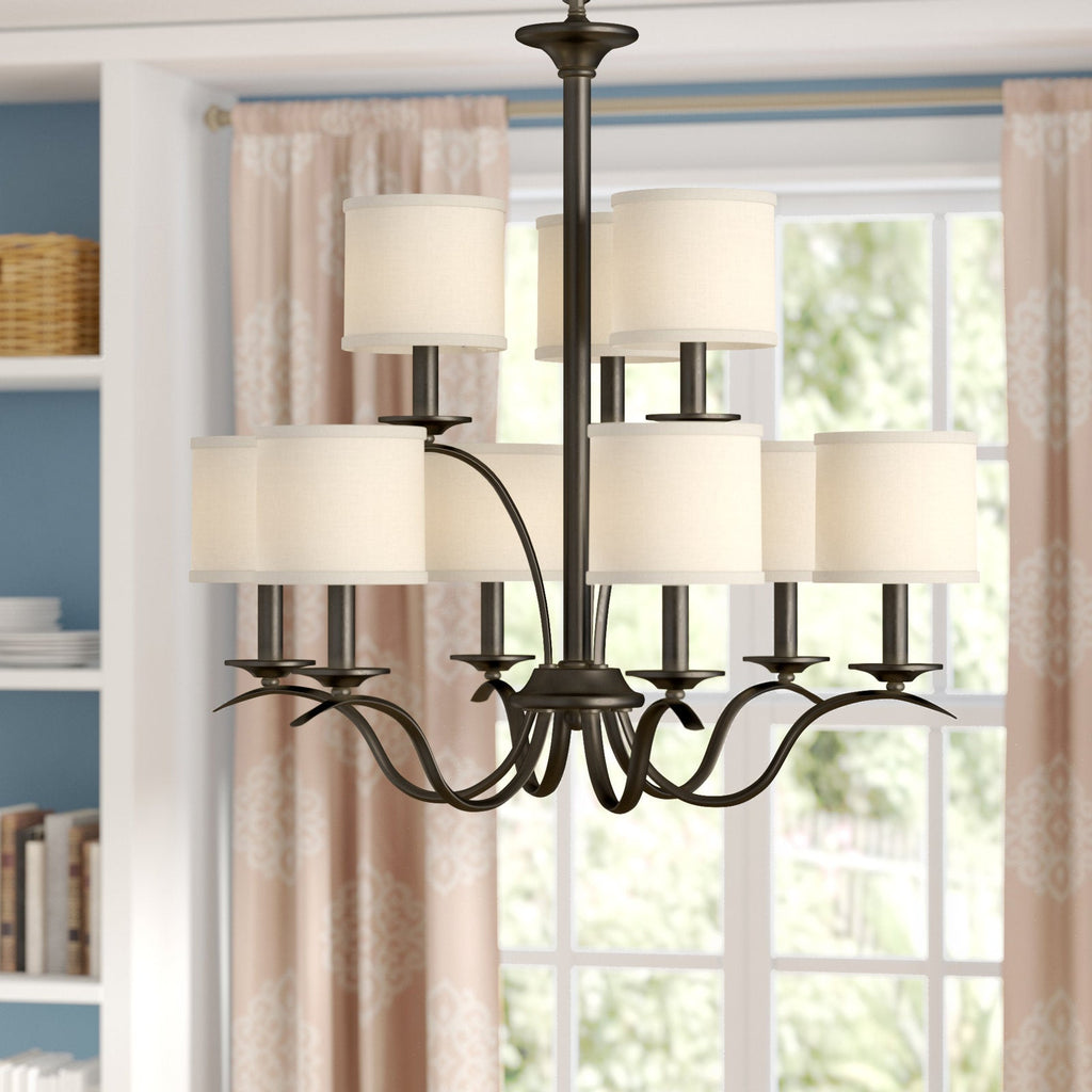 Avrenden Fabric Chandelier-Moonnatur