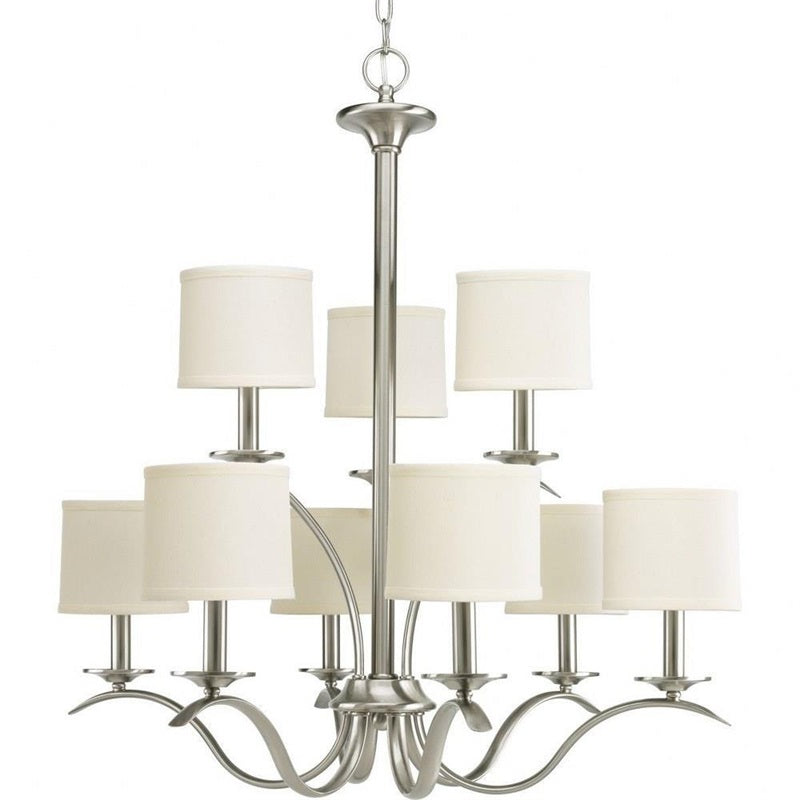 Avrenden Fabric Chandelier-Moonnatur