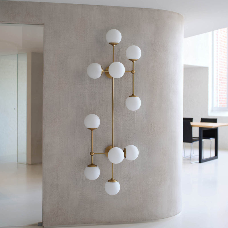 Auberbrook Glass Wall Light-Moonnatur