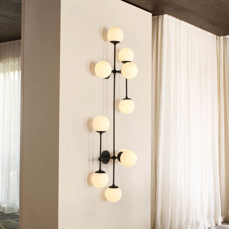 Auberbrook Glass Wall Light-Moonnatur