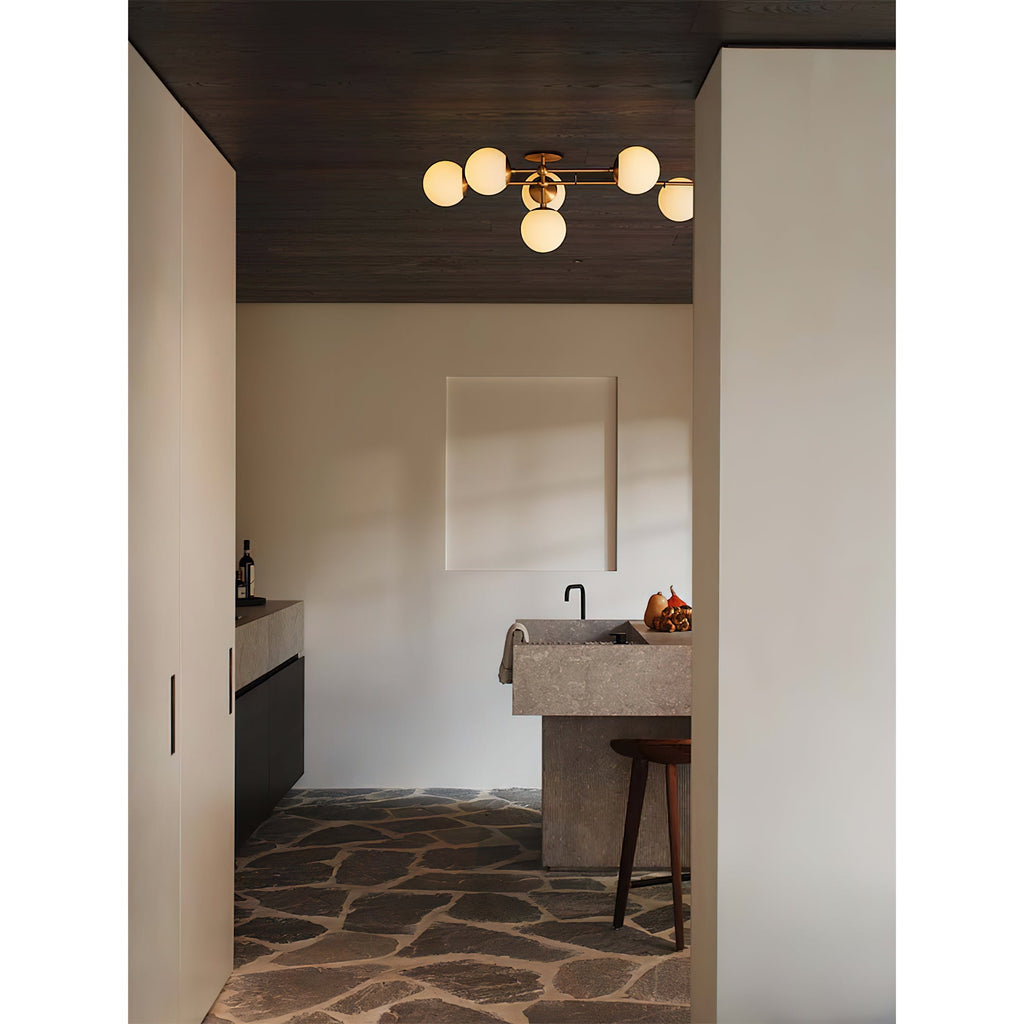 Auberbrook Glass Wall Light-Moonnatur