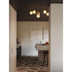 Auberbrook Glass Wall Light-Moonnatur
