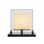 Cardellark Alabaster Table Lamp-Moonnatur