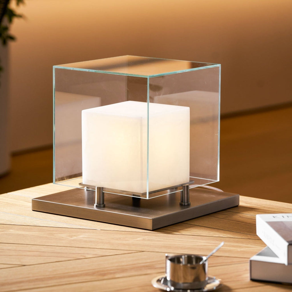 Cardellark Alabaster Table Lamp-Moonnatur