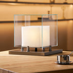 Cardellark Alabaster Table Lamp-Moonnatur