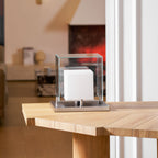 Cardellark Alabaster Table Lamp-Moonnatur
