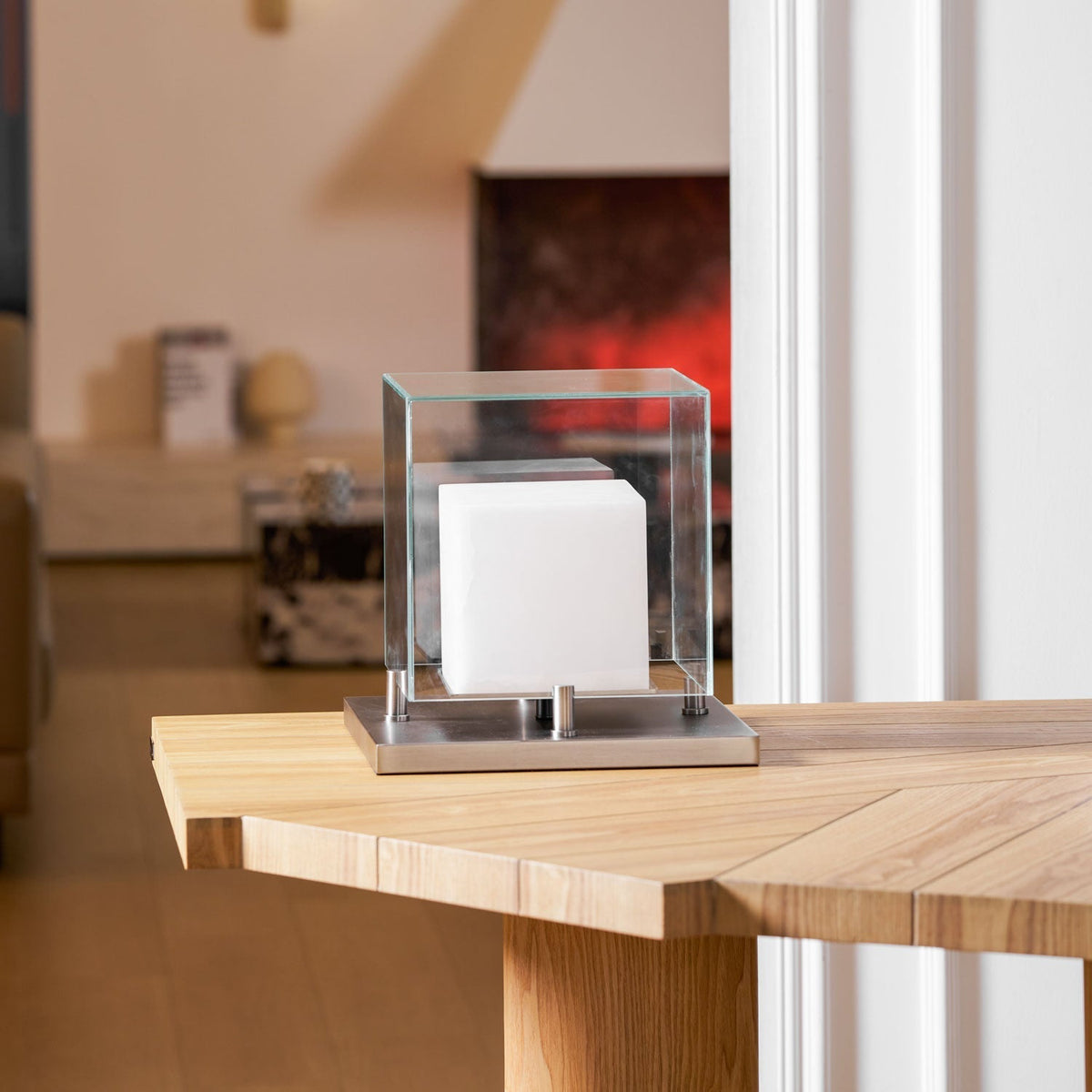 Cardellark Alabaster Table Lamp-Moonnatur