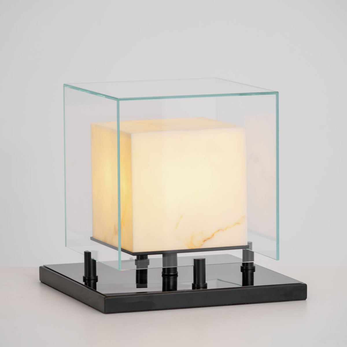 Cardellark Alabaster Table Lamp-Moonnatur