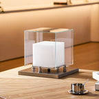 Cardellark Alabaster Table Lamp-Moonnatur