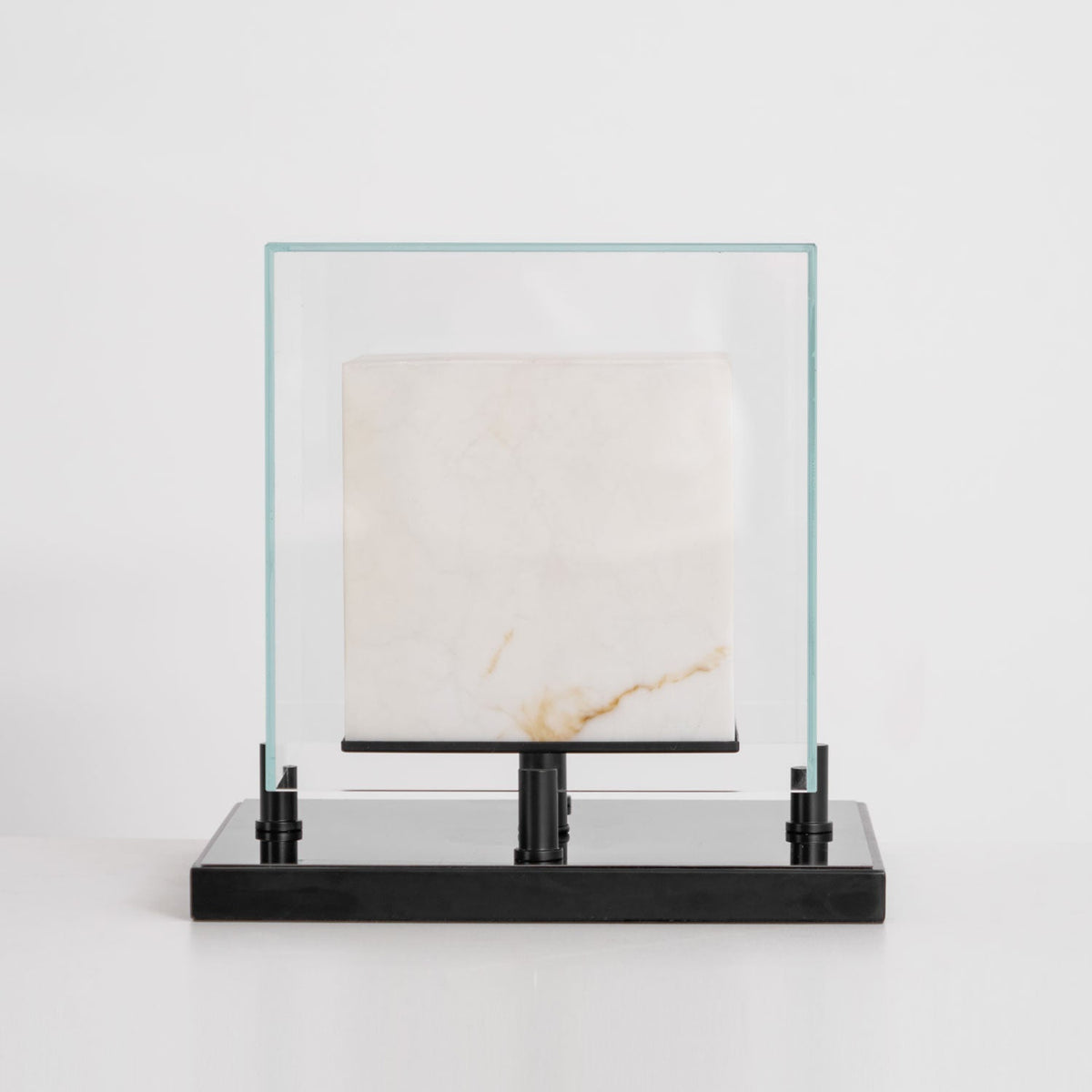 Cardellark Alabaster Table Lamp-Moonnatur