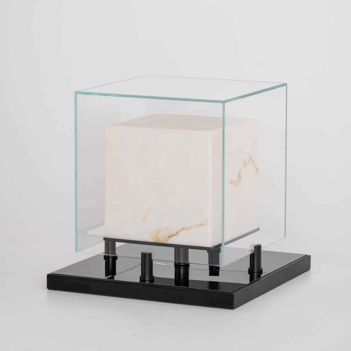 Cardellark Alabaster Table Lamp-Moonnatur