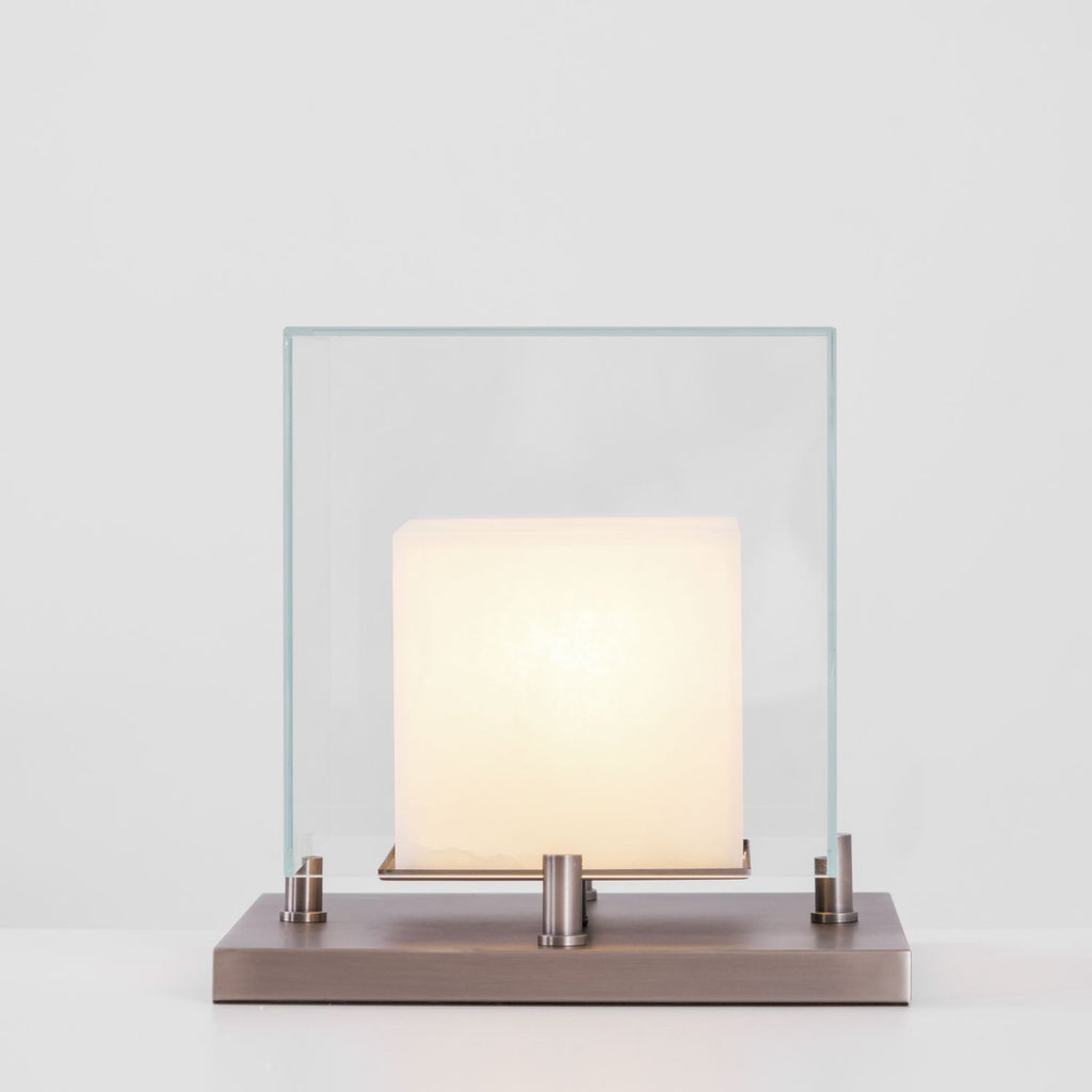 Cardellark Alabaster Table Lamp-Moonnatur