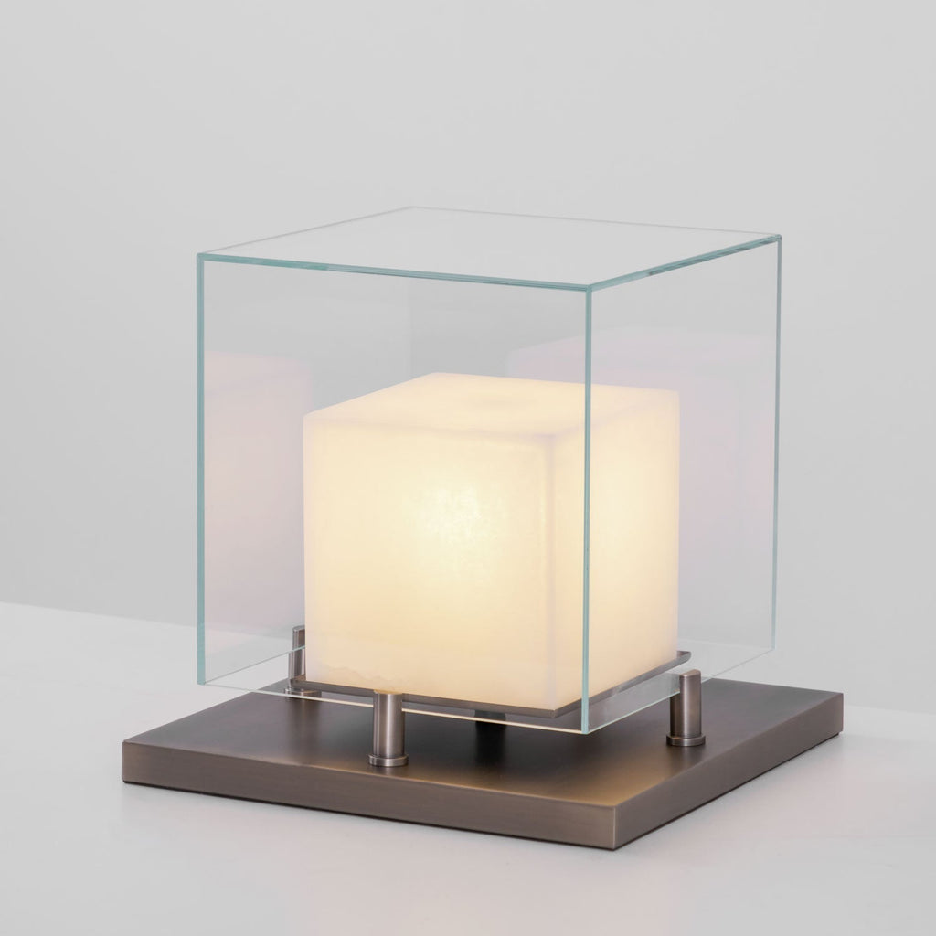 Cardellark Alabaster Table Lamp-Moonnatur