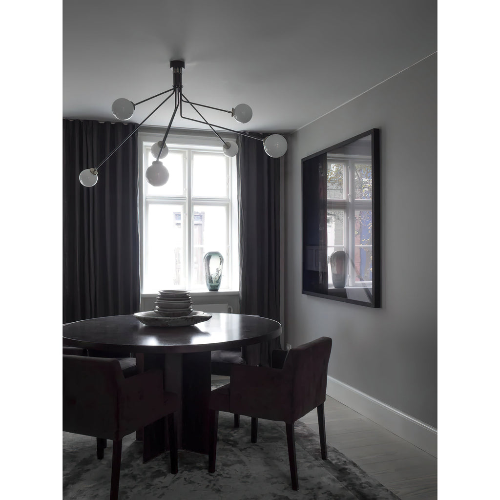Ashendale Glass Ceiling Light-Moonnatur