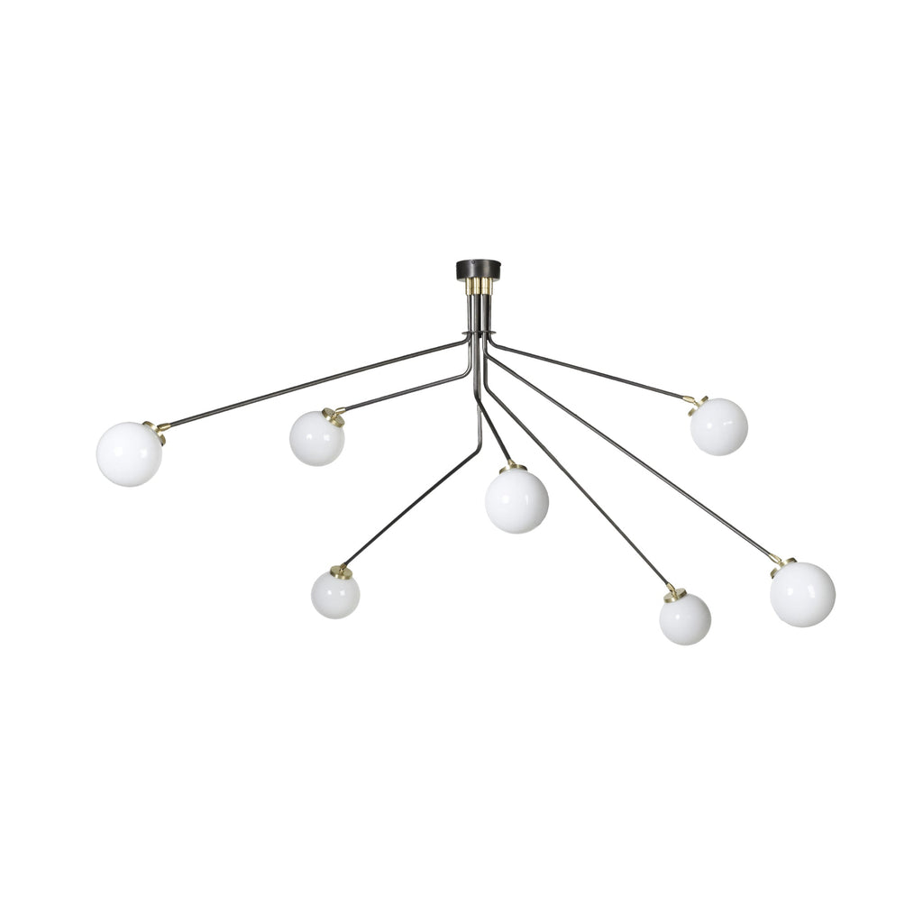 Ashendale Glass Ceiling Light-Moonnatur