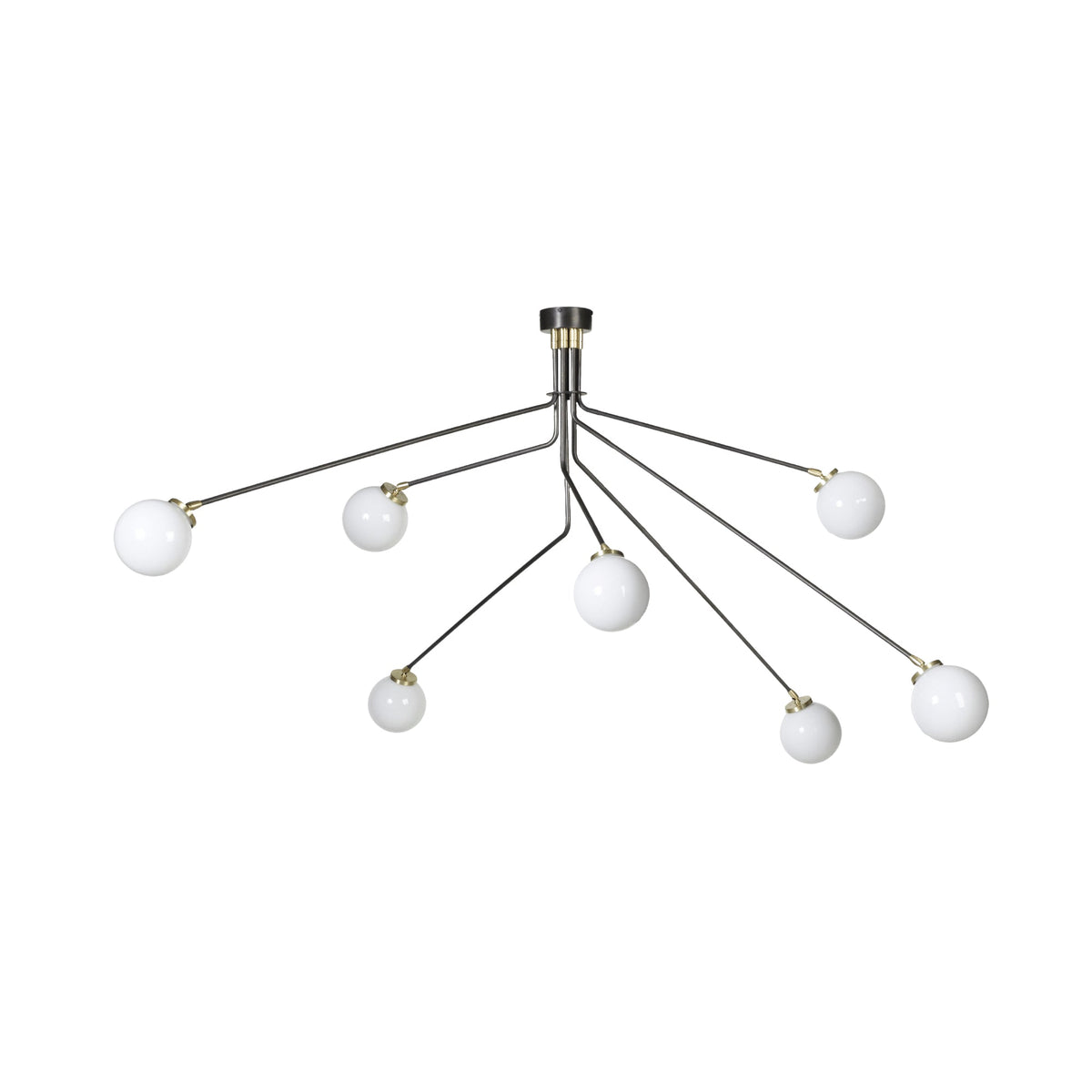 Ashendale Glass Ceiling Light-Moonnatur