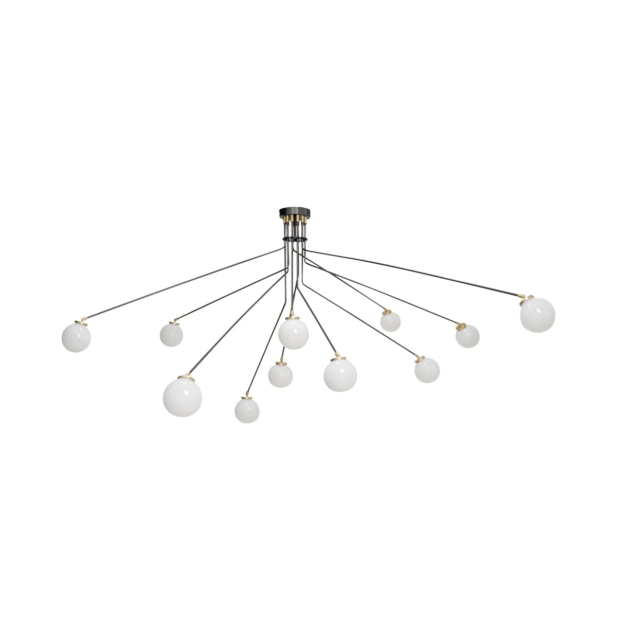 Ashendale Glass Ceiling Light-Moonnatur