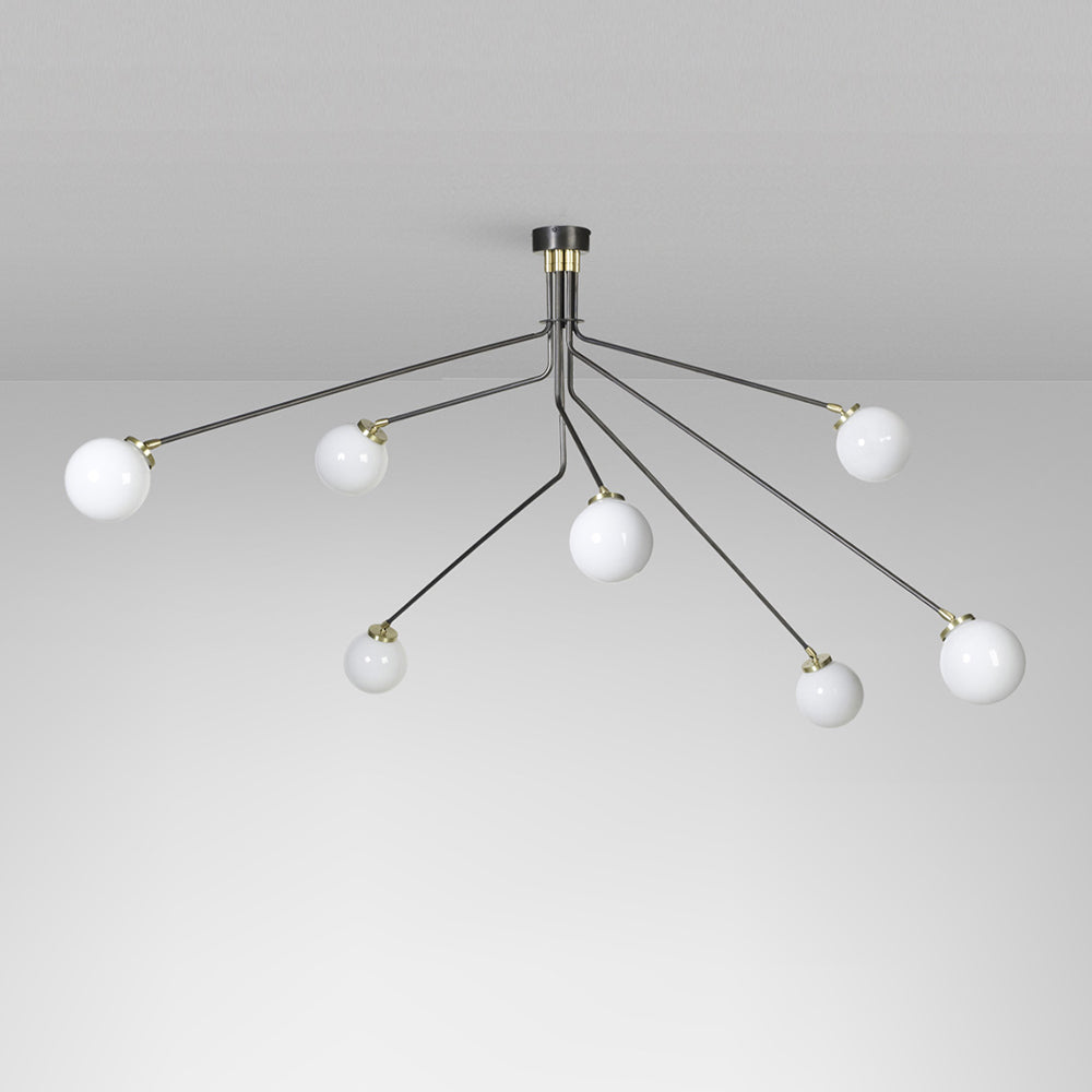 Ashendale Glass Ceiling Light-Moonnatur