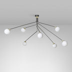 Ashendale Glass Ceiling Light-Moonnatur
