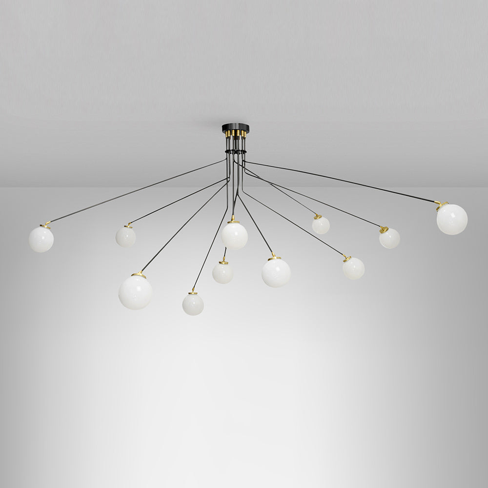 Ashendale Glass Ceiling Light-Moonnatur