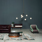 Ashendale Glass Ceiling Light-Moonnatur