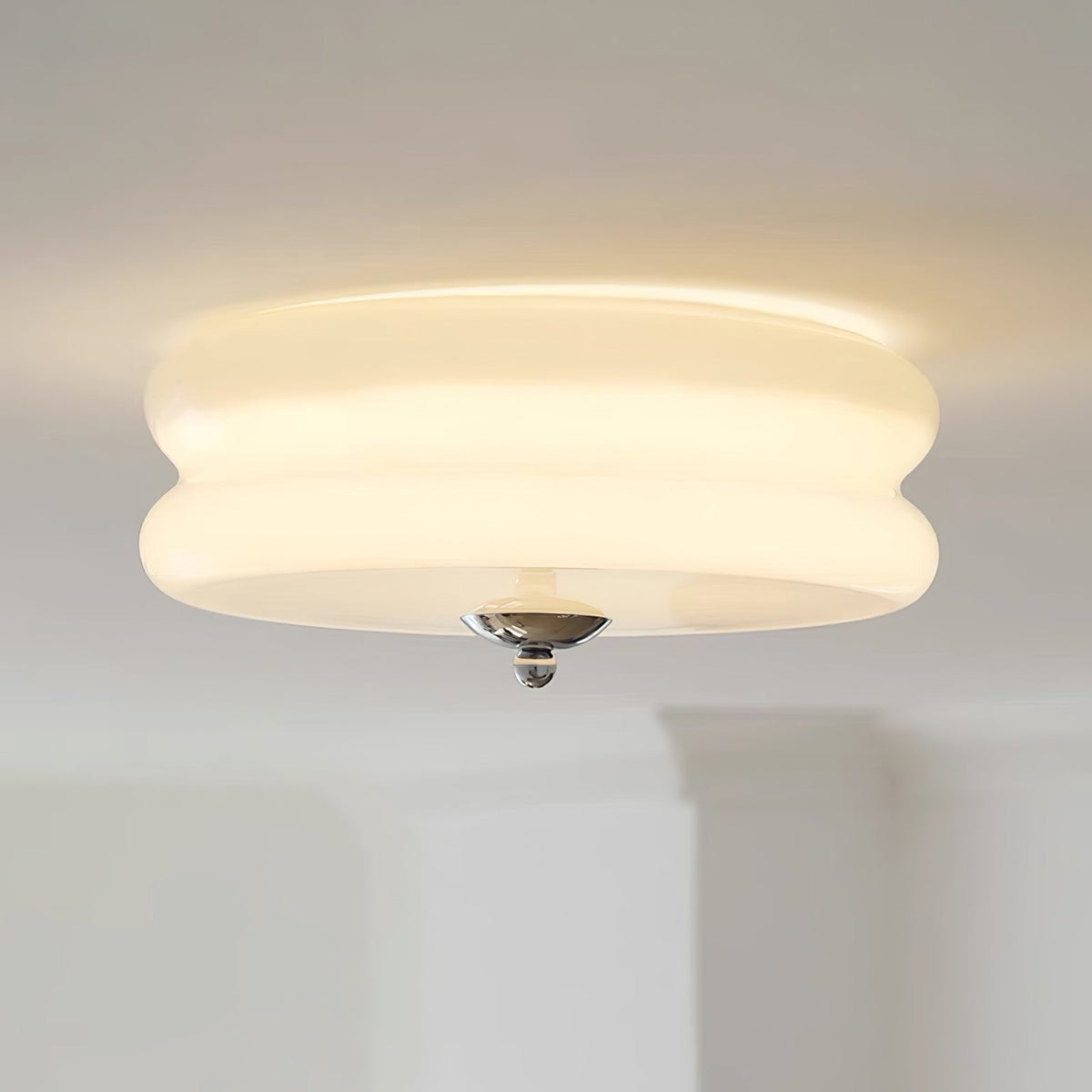 Garnelelia Glass Ceiling Light-Moonnatur