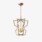 Aldricella Brass Chandelier-Moonnatur