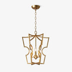 Aldricella Brass Chandelier-Moonnatur