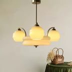 Peloria Glass Chandelier-Moonnatur