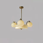 Peloria Glass Chandelier-Moonnatur