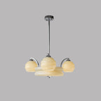 Peloria Glass Chandelier-Moonnatur