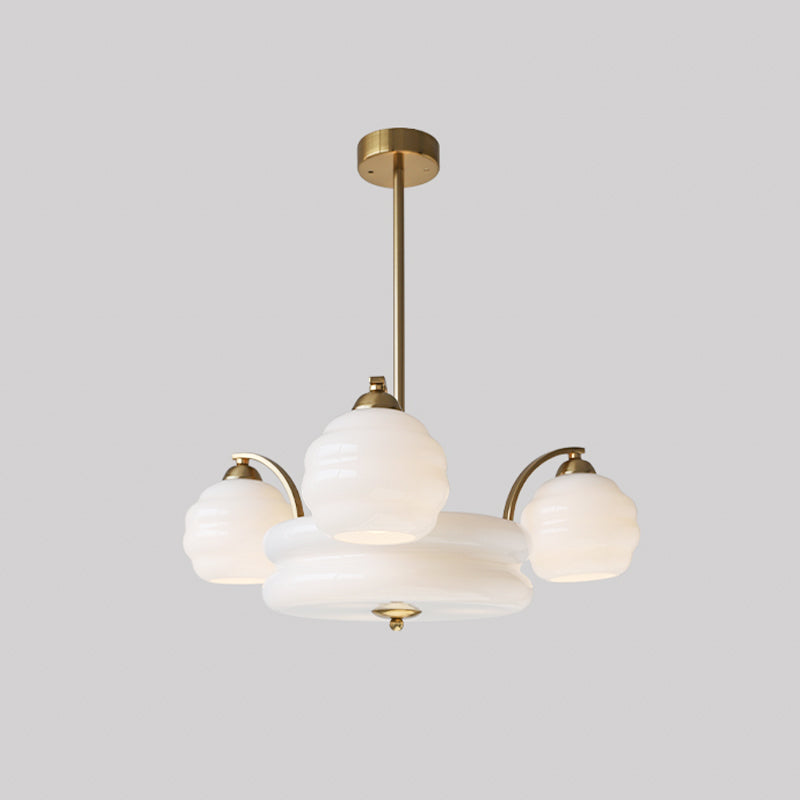 Peloria Glass Chandelier-Moonnatur
