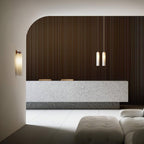 Lovenaelle Glass Wall Light-Moonnatur