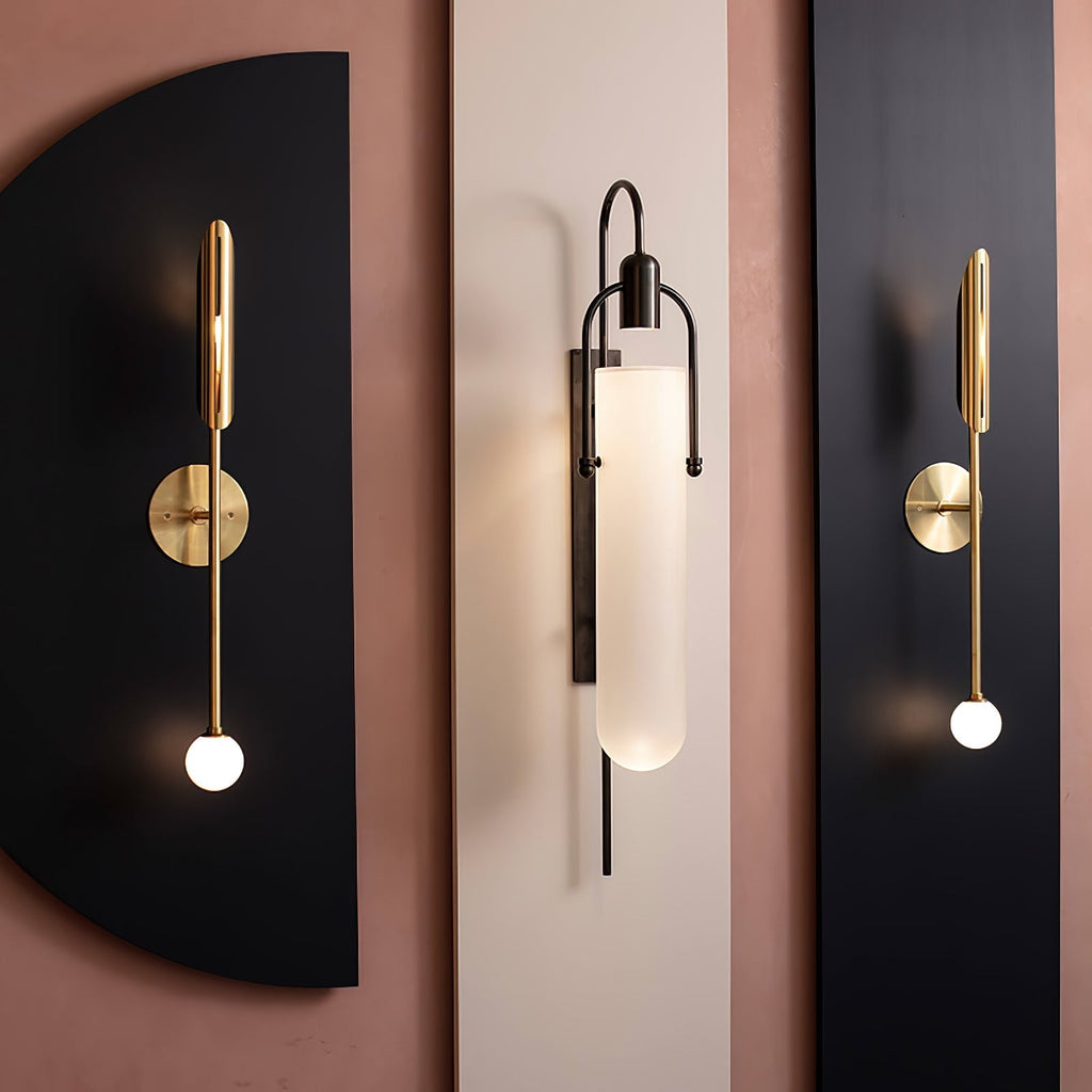 Korrera Glass Wall Light-Moonnatur