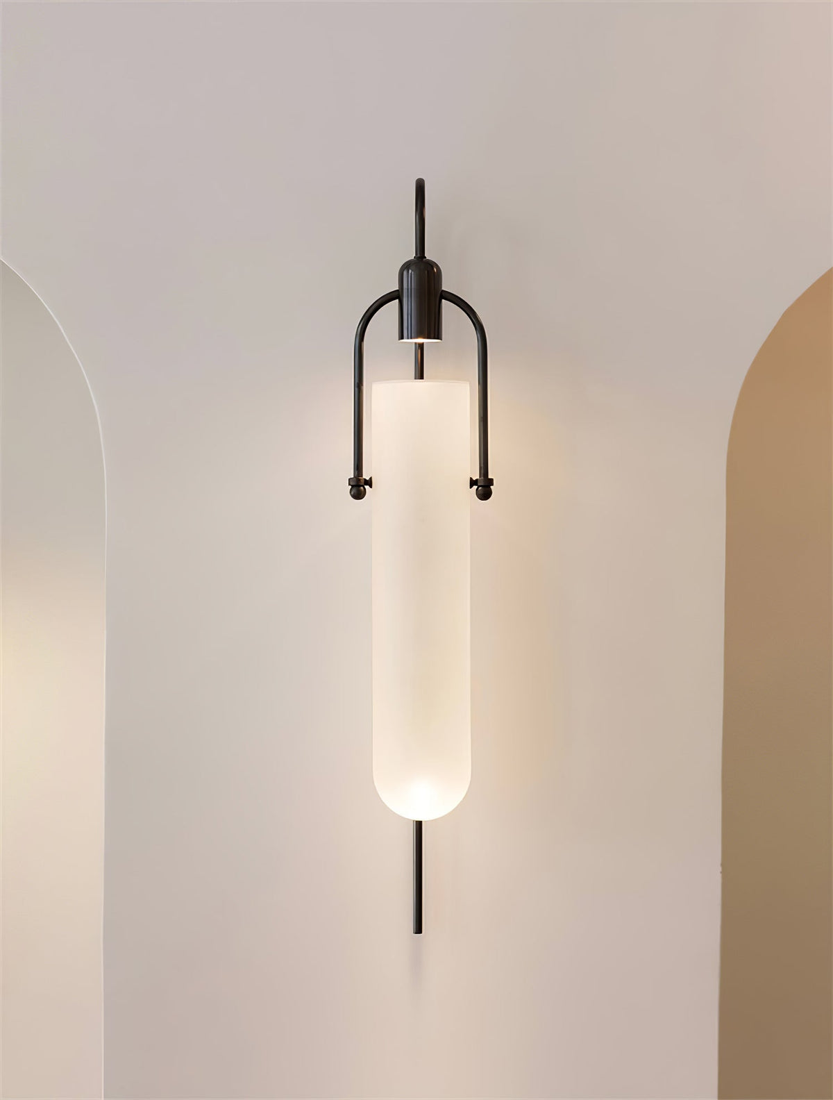 Korrera Glass Wall Light-Moonnatur