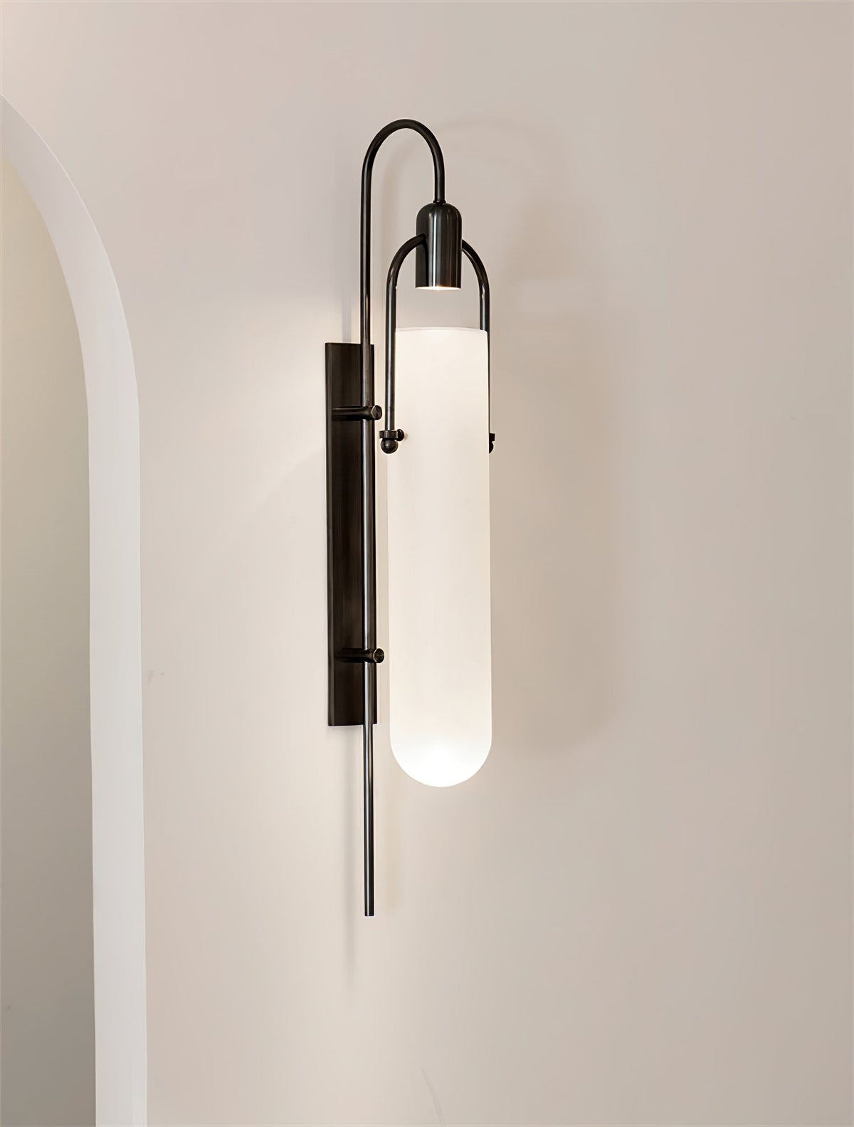 Korrera Glass Wall Light-Moonnatur