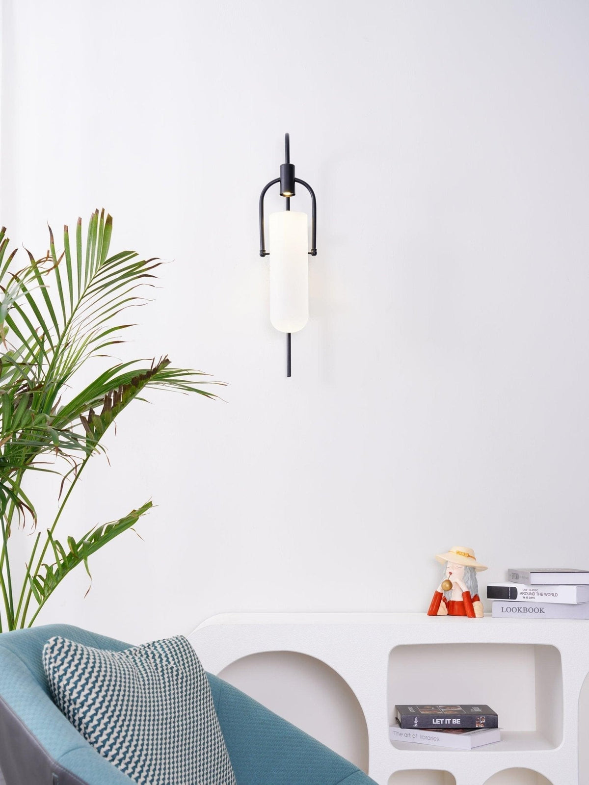 Korrera Glass Wall Light-Moonnatur