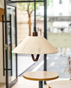 Haldenara Hemp Rope Pendant Light-Moonnatur