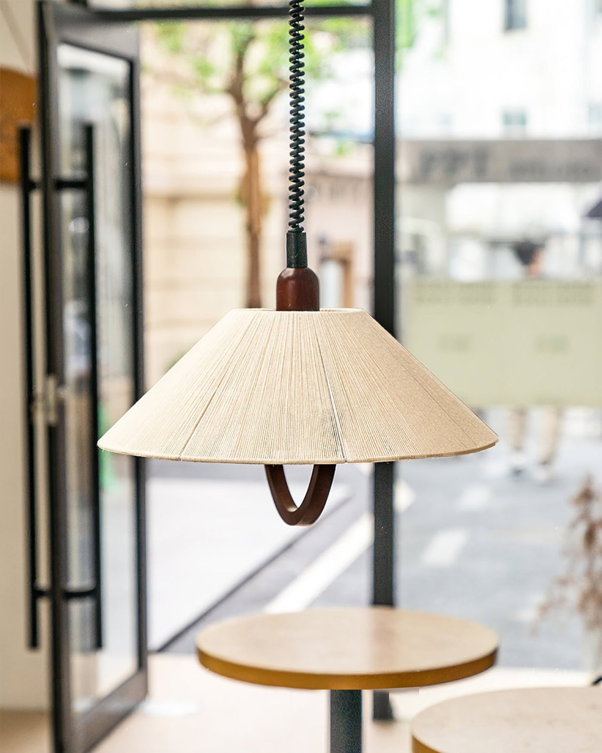 Haldenara Hemp Rope Pendant Light-Moonnatur